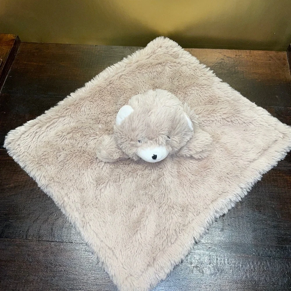 Lovey Plush Teddy Bear Super Soft Toy Security Blanket 14 x 15 - Picture 1 of 8